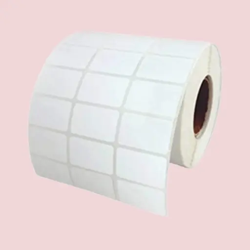 Adhesive Paper Sticker Roll (34X20) Thermal 